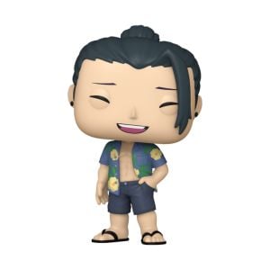 BONECO FUNKO POP! EXCLUSIVO ANIME EXPO 2025 JUJUTSU KAISEN - SUGURO GETO NA PRAIA