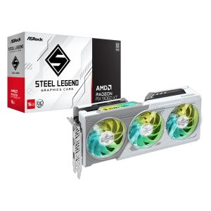 GPU ASROCK AMD RADEON RX 9060 XT STEEL LEGEND OC, 16GB, GDDR6, 128-BIT, 90-GA5JZZ-00UANF - 1
