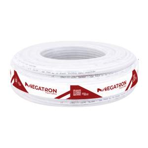 CABO COAXIAL RGC-6 67% 100M BRANCO