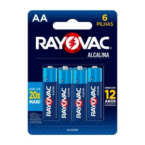PILHA ALCALINA AA COM 6 L6P4 - 20871