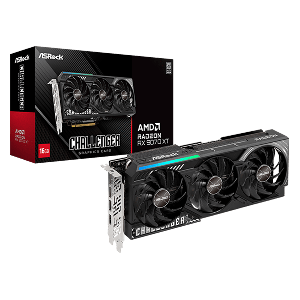 GPU ASROCK AMD RADEON RX 9070 XT CHALLENGER 16GB GDDR6 256 BITS 90-GA61ZZ-00UANF