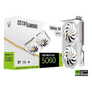 ZOTAC GAMING GEFORCE RTX 5060 TWIN EDGE OC WHITE EDITION ZT-B50600Q-10M 