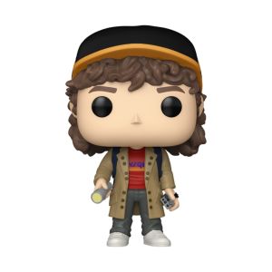 BONECO FUNKO POP! NETFLIX STRANGER THINGS T5 - DUSTIN COM LANTERNA