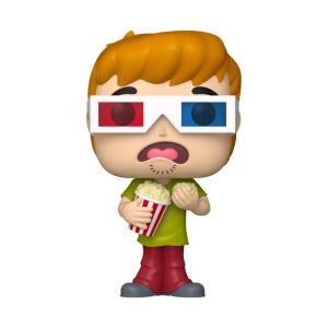BONECO FUNKO POP! SCOOBY DOO - SALSICHA COM ÓUCLOS 3D