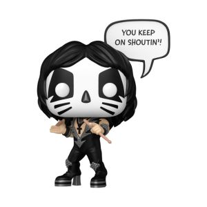 BONECO FUNKO POP! SAYINGS ROCKS KISS - PETER CRISS (THE CATMAN)