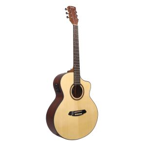 VIOLÃO ELÉTRICO ÁGATA 40"- CUTAWAY - NATURAL - EQ 3 BANDAS - ACTNA1954