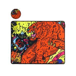 MOUSE PAD GAMER PCYES TIGER MEDIUM - 500 X 400MM - PMT50X40