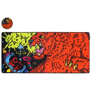 MOUSE PAD GAMER PCYES TIGER EXTENDED - 900 X 420MM - PMT90X42