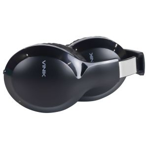 FONE DE OUVIDO HEADSET GO TUNE PRETO COM MICROFONE CABO 1.2M PLUG P2 ESTEREO P3 - HG100TP
