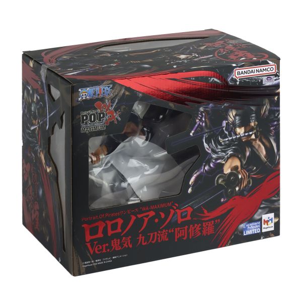 FIGURE ONE PIECE - RORONOA ZORO - ASURA - PORTRAIT.OF