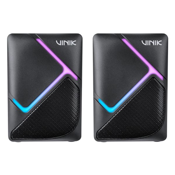 CAIXA DE SOM GAMER VINIK CONSTELATION 6W 2.0 LED RAINBOW - VSPKG6WCTL
