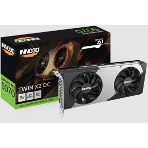 GPU INNO3D GEFORCE RTX 5070 TWIN X2 OC 12GB 192BITS GDDR7 N50702-12D7X-195064N
