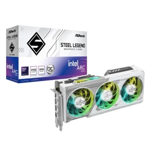 GPU ASROCK INTEL ARC B580 STEEL LEGEND 12G OC 192 BITS (B580 SL 12GO) 90-GA5CZZ-00UANF