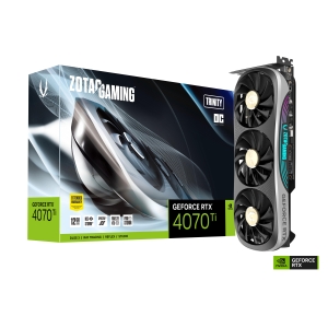 GPU ZOTAC GAMING GEFORCE RTX 4070 TI TRINITY OC DLSS 3 12GB GDDR6X 192-BIT ZT-D40710J-10P