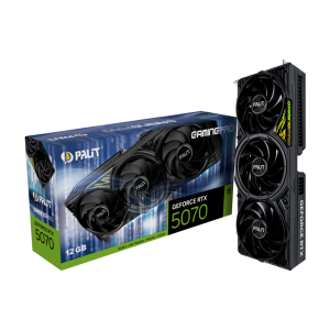 PLACA DE VIDEO PALIT GEFORCE RTX 5070 GAMINGPRO 12GGB 192BITS OC NE75070019K9-GB2050A