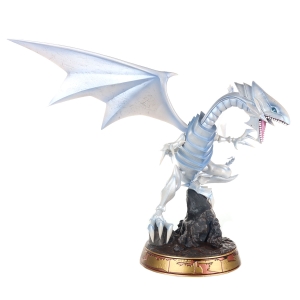 FIGURE YU-GI-OH! - DRAGAO BRANCO DE OLHOS AZUIS - NA COR BRANCA