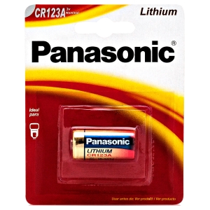 BATERIA 3V DE LITHUM COM 1 CR123A