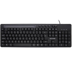 TECLADO MULTIMIDIA USB TC262 PRETO