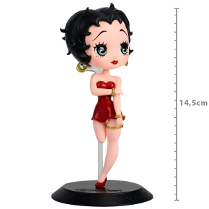 FIGURE BETTY BOOP - BETTY BOOP - VESTIDO VERMELHO Q POSKET REF.: 23290/17501