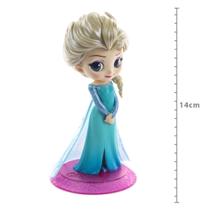 FIGURE DISNEY FROZEN - ELSA - GLITTER LINE Q POSKET REF.: 23358/17520