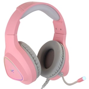 FONE HEADSET GAMER CHROMA USB 7.1 RGB ROSA - GH804