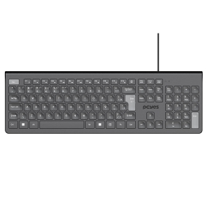 TECLADO USB SOFT COM MULTIMIDIA - CABO 2 METROS - ABNT2 - PTOSF2AB