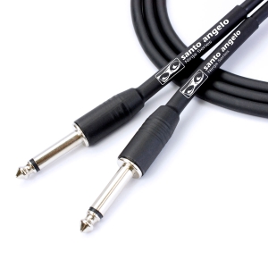 CABO DE GUITARRA NINJA CABLE 0,20 MM P10/P10 03FT 91 CM PRETO