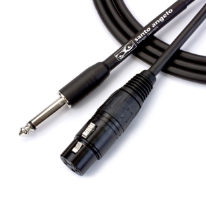 CABO DE MICROF. NINJA HG 0,20 MM P10/ XLR F. 03FT 0,91CM T