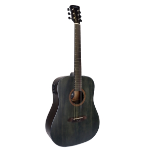 VIOLAO ELETRICO CORAL 41" -  TAMPO SOLIDO EM SPRUCE - DARK SPRUCE - EQ 3 BANDAS - VGAC1954DS41