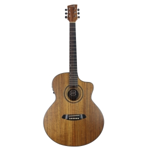 VIOLÃO ELÉTRICO GRANADA 40" - TAMPO EM WALNUT - ACABAMENTO FOSCO - EQ 3 BANDAS - VTG1954