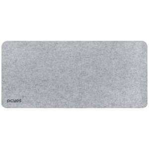 MOUSE PAD DESK MAT EXCLUSIVE PRO GRAY 900X420MM PCYES - PMPEXPPG