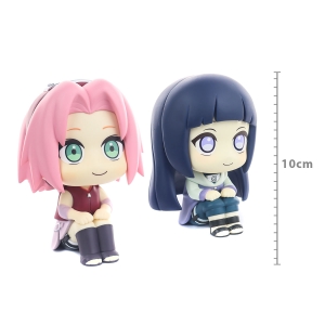 FIGURE NARUTO - HARUNO SAKURA E HYUGAHINATA - (WITH GIFT) - LOOKUP