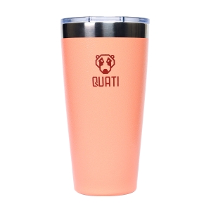 COPO TERMICO QUATI COM TAMPA 473ML CORAL -  CCCT473
