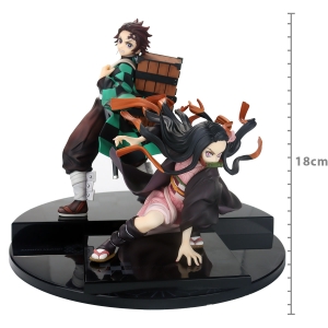 FIGURE DEMON SLAYER: KIMETSU NO YAIBA - NEZUKO KAMADO E TANJIRO KAMADO - PRECIOUS G.E.M SERIES REF.:831157