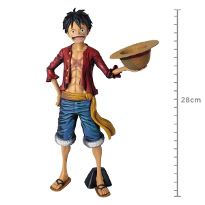 FIGURE ONE PIECE - MONKEY D. LUFFY - MANGA DIMENSIONS GRANDISTA NERO REF.:18645