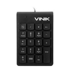 TECLADO NUMÉRICO USB DYNAMIC 20 TECLAS CABO 1.8M PRETO - DT91