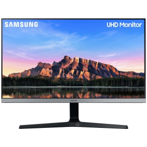 MONITOR SAMSUNG UHD 28" 4K, HDMI, DISPLAY PORT, FREESYNC, PRETO, SERIE UR550 - LU28R550UQLMZD