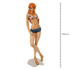 FIGURE ONE PIECE - NAMI - GRANDISTA NERO - REF.: 19393