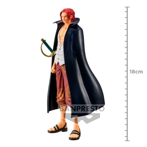 FIGURE ONE PIECE FILM RED - SHANKS - DXF-THE GRANDLINE MEN - REF.: 18948