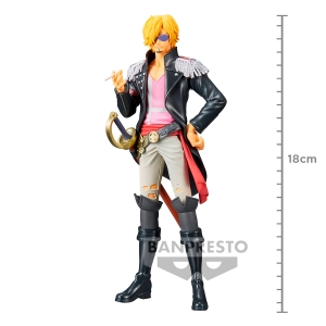 FIGURE ONE PIECE FILM RED - SANJI - DXF-THE GRANDLINE MEN - REF.: 18950