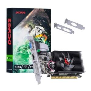 GPU NVIDIA GEFORCE G 210 1GB DDR3 64 BIT LOW PROFILE - PVG2101GBR364LP
