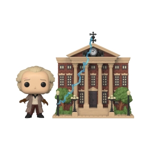 POP! TOWN: DE VOLTA PARA O FUTURO - DOC (DOUTOR BROWN) COM CLOCK TOWER #15