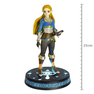 FIGURE THE LEGEND OF ZELDA: BREATH OF THE WILD - ZELDA - BASE ILUMINADA - EDIÇÃO DE COLECIONADOR