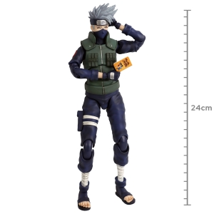 ACTION FIGURE NARUTO SHIPPUDEN - KAKASHI HATAKE - VARIABLE ACTION HEROES DX REF.: 833618