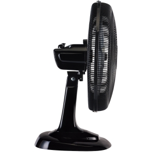 VENTILADOR OSC MESA TURBO 6 50CM 6 PÁS - 127V -  PRETO/PRATA