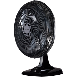 VENTILADOR OSC MESA TURBO 6 50CM 6 PÁS - 220V -  PRETO/PRATA