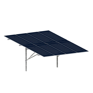 KIT ESTRUTURA SOLO SL001 8 PAINEIS 40-45 MONOPOSTE PERFIL 2,75M HR3 SSM