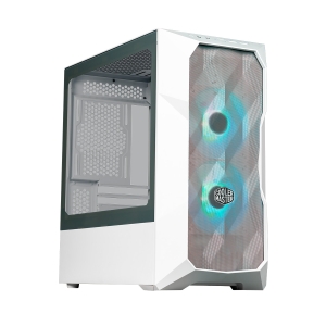 GABINETE TD300 MESH - MINI TOWER - LATERAL DE VIDRO TEMPERADO - BRANCO - TD300-WGNN-S00