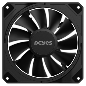 COOLER FAN PARA GABINETE SANGUE FRIO 3 BLACK VULCAN 120MM PCYES - FSF3BR