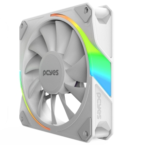COOLER FAN PARA GABINETE SANGUE FRIO 3 ARGB WHITE GHOST 120MM PCYES - ARGBSF3WGBR
